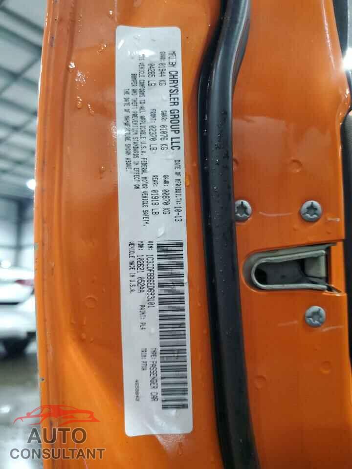 DODGE DART 2014 - 1C3CDFBB6ED693101