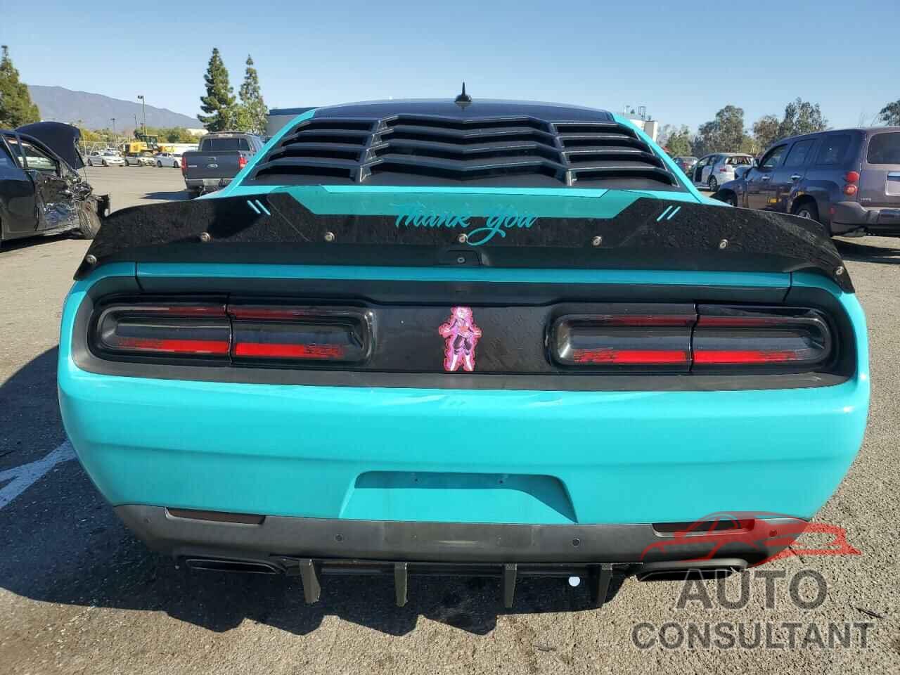 DODGE CHALLENGER 2019 - 2C3CDZFJ0KH547164