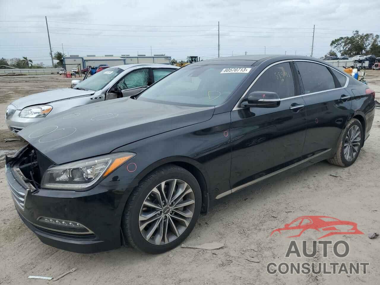 HYUNDAI GENESIS 2016 - KMHGN4JE5GU137323