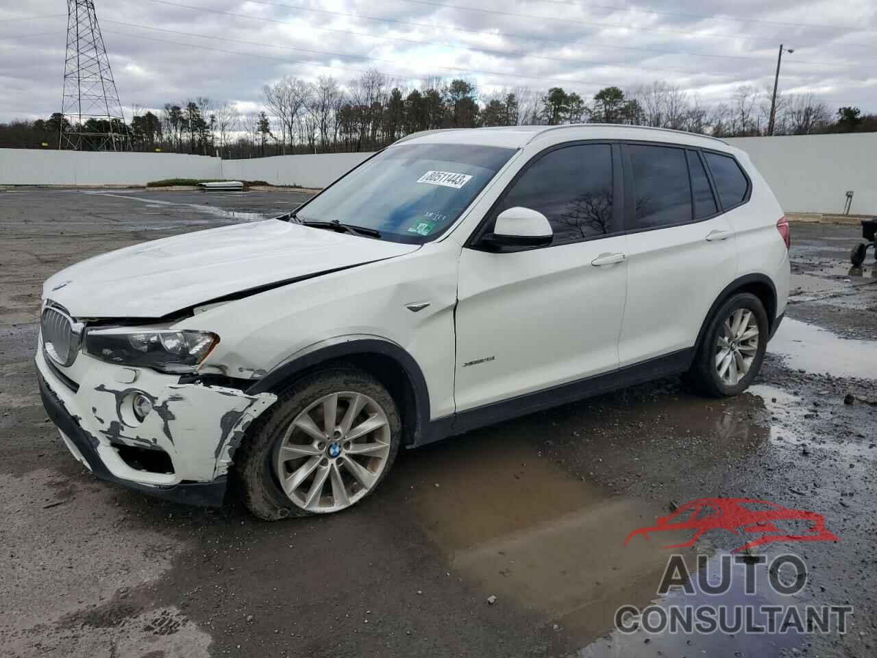 BMW X3 2016 - 5UXWX9C58G0D72134