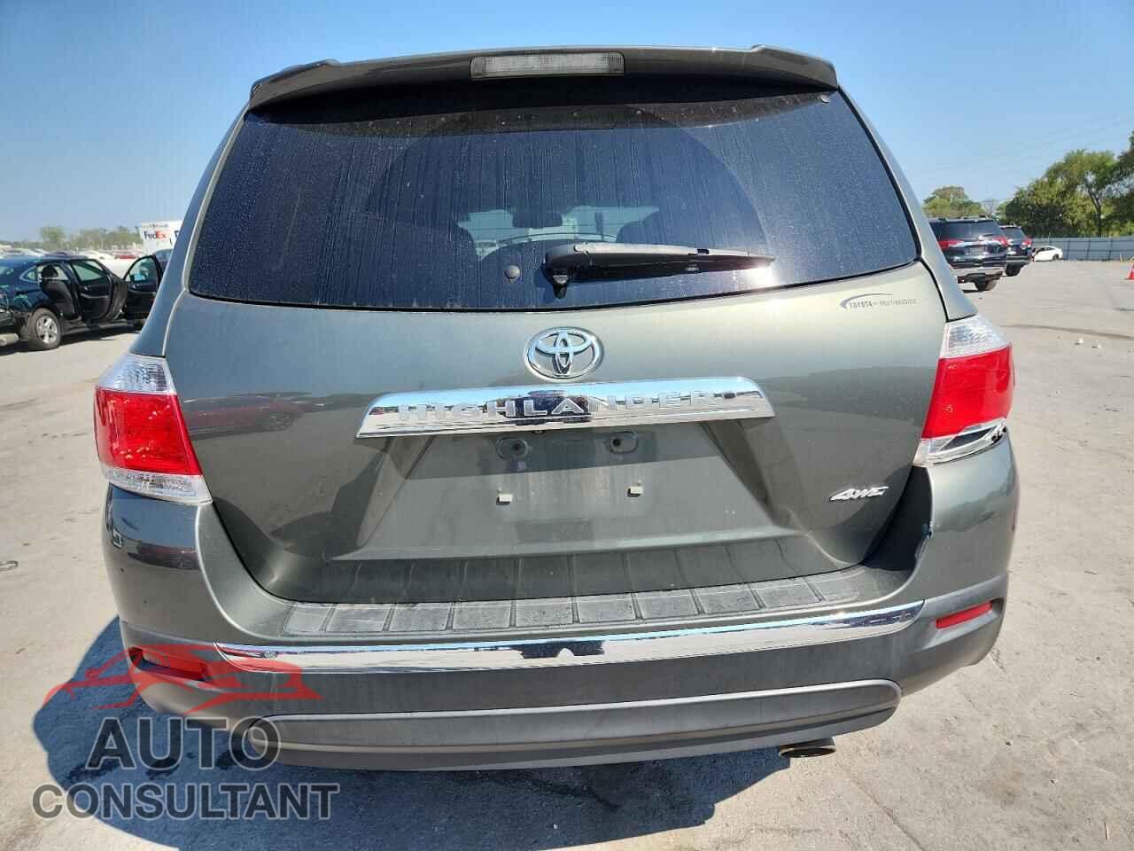 TOYOTA HIGHLANDER 2013 - 5TDDK3EH8DS177992