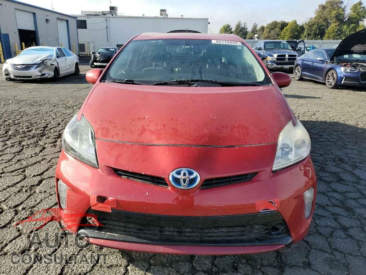 TOYOTA PRIUS 2012 - JTDKN3DU9C5374526