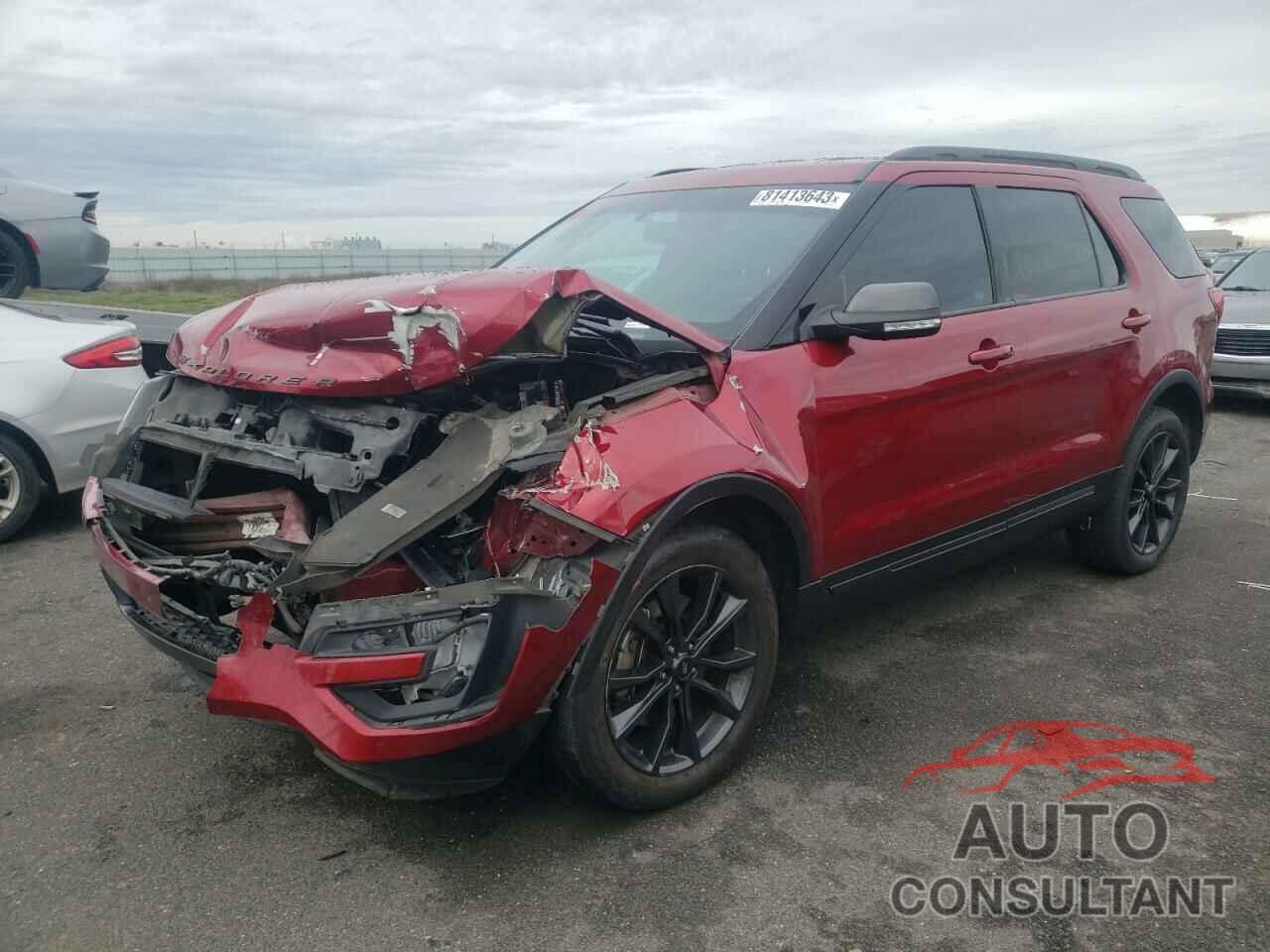 FORD EXPLORER 2017 - 1FM5K8D86HGB64480