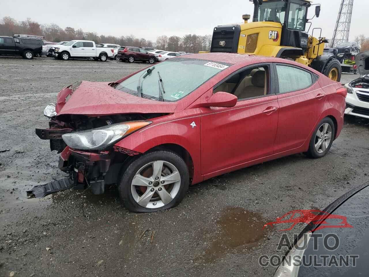 HYUNDAI ELANTRA 2012 - KMHDH4AE2CU427989
