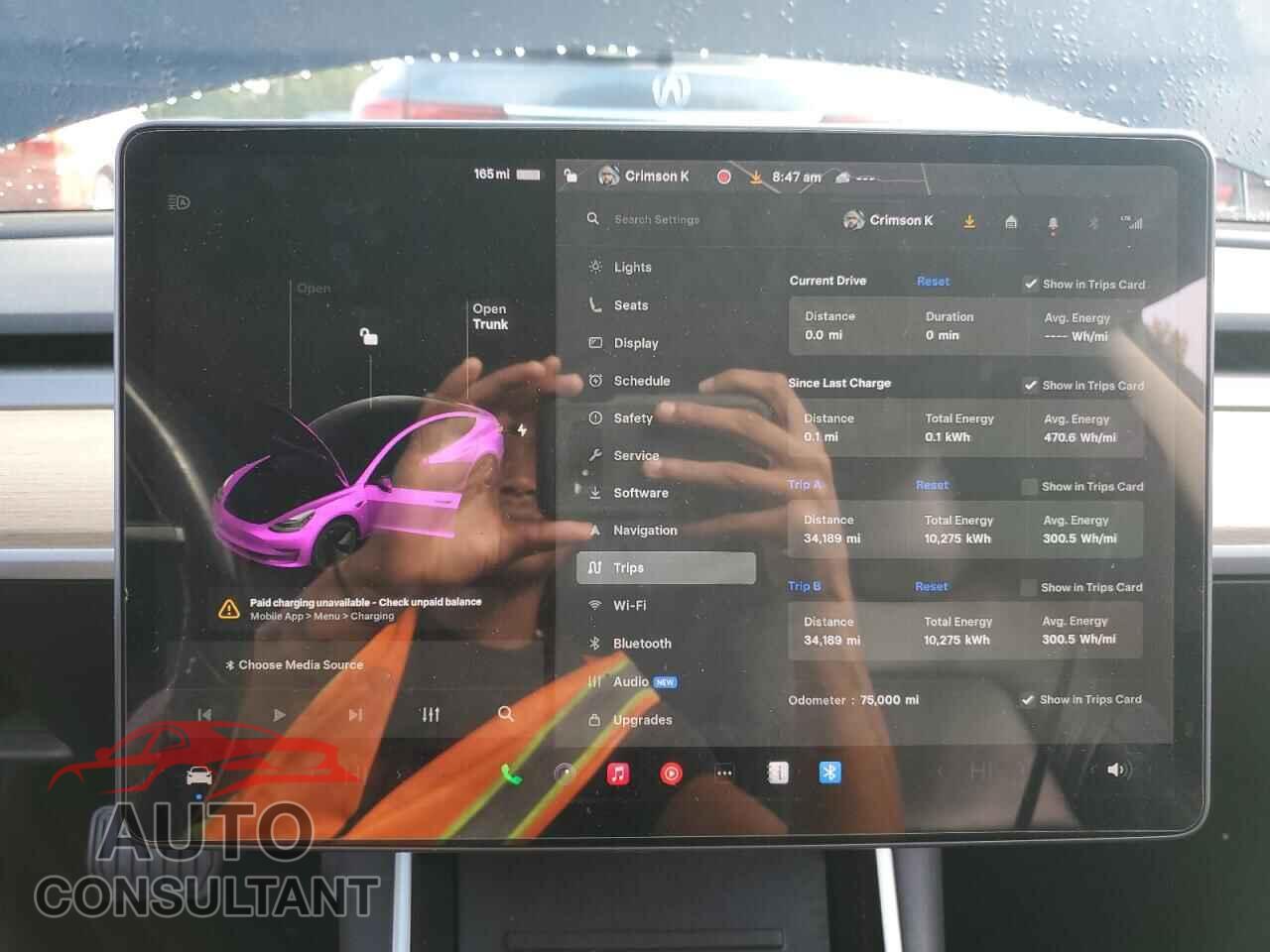 TESLA MODEL 3 2019 - 5YJ3E1EA9KF396021