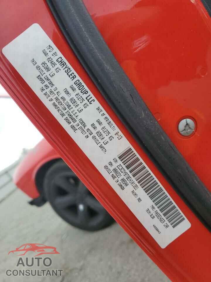 DODGE CHALLENGER 2014 - 2C3CDYBT8EH101351