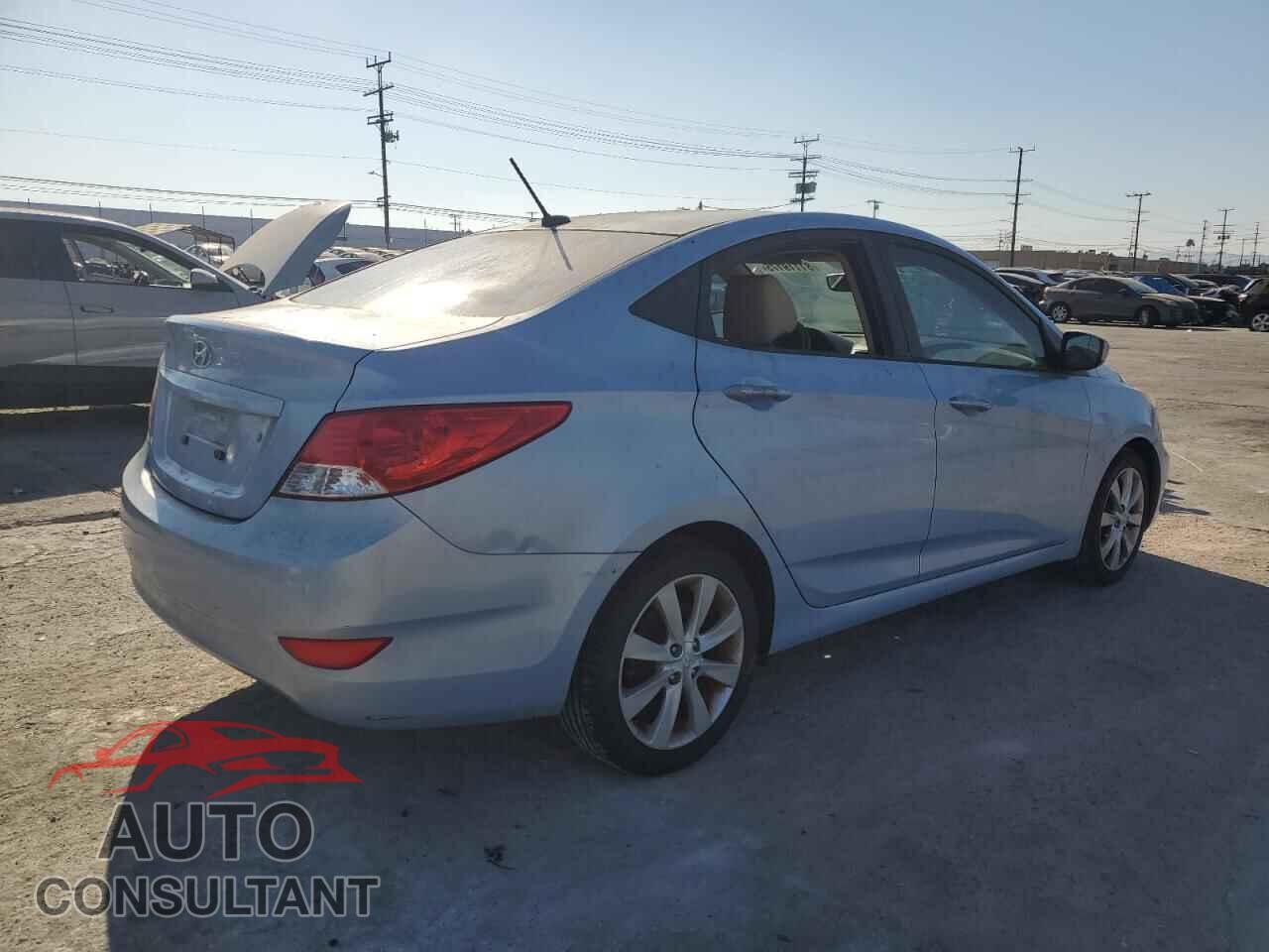 HYUNDAI ACCENT 2012 - KMHCU4AE2CU256801