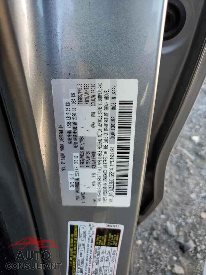 MAZDA 5 2014 - JM1CW2BL8E0168314
