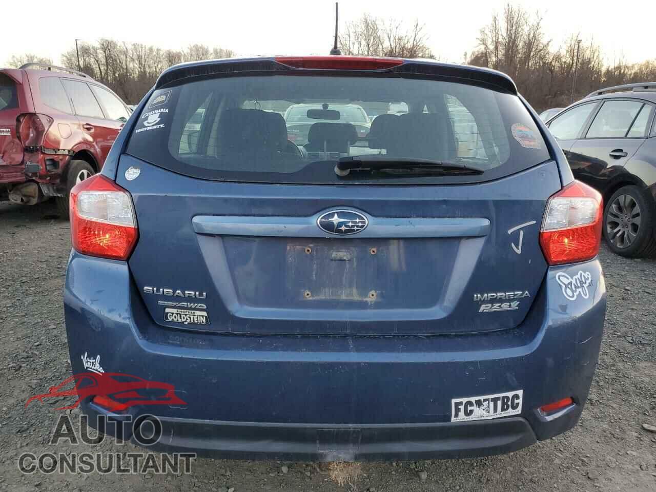 SUBARU IMPREZA 2012 - JF1GPAA68CG227067
