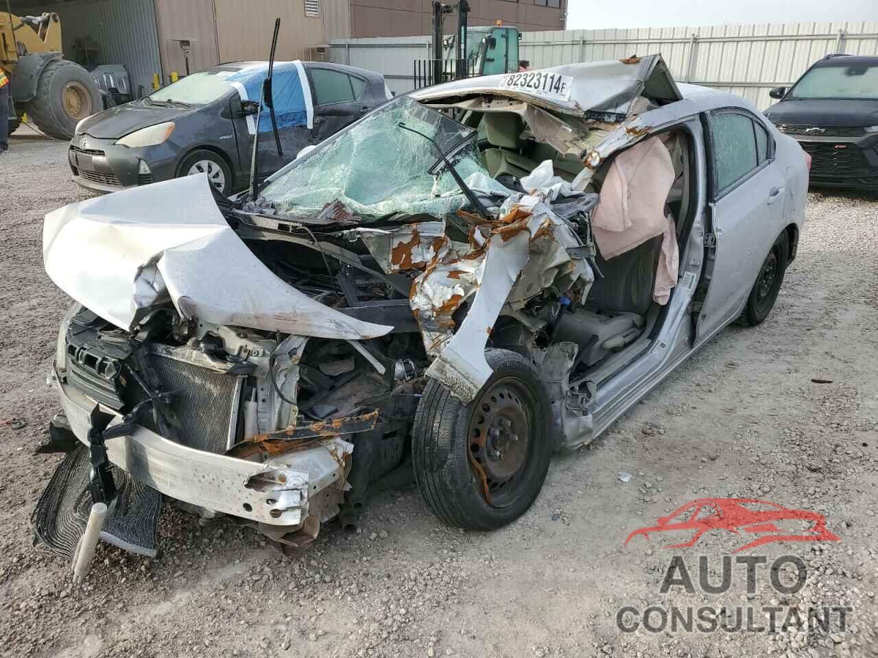 HONDA CIVIC 2012 - 2HGFB2F59CH521254