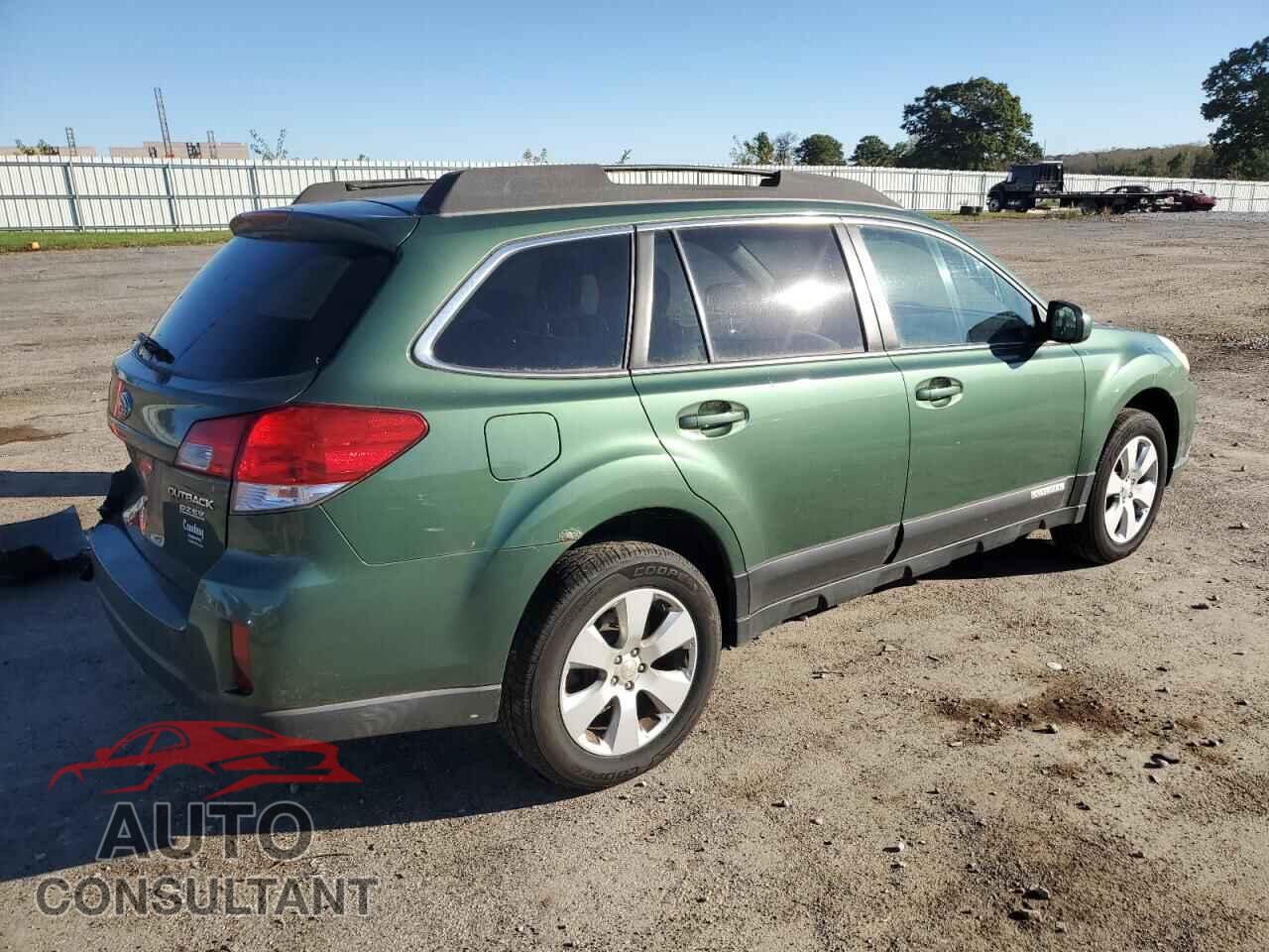 SUBARU OUTBACK 2011 - 4S4BRBCC6B3312045
