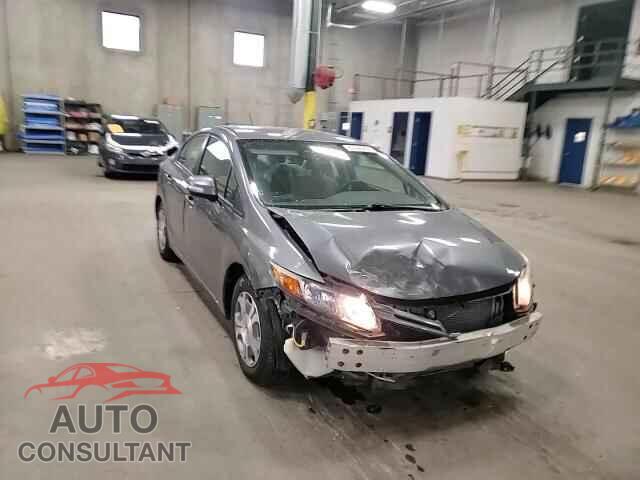 HONDA CIVIC 2012 - JHMFB4F22CS009200
