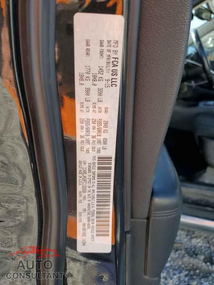 DODGE DURANGO 2015 - 1C4RDJAG9FC133330