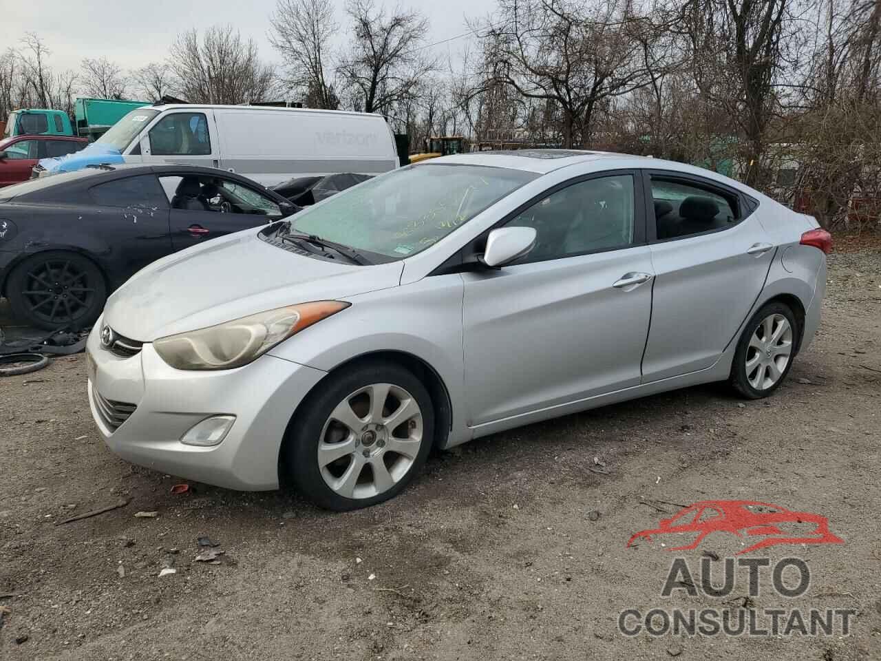 HYUNDAI ELANTRA 2013 - KMHDH4AE3DU506458