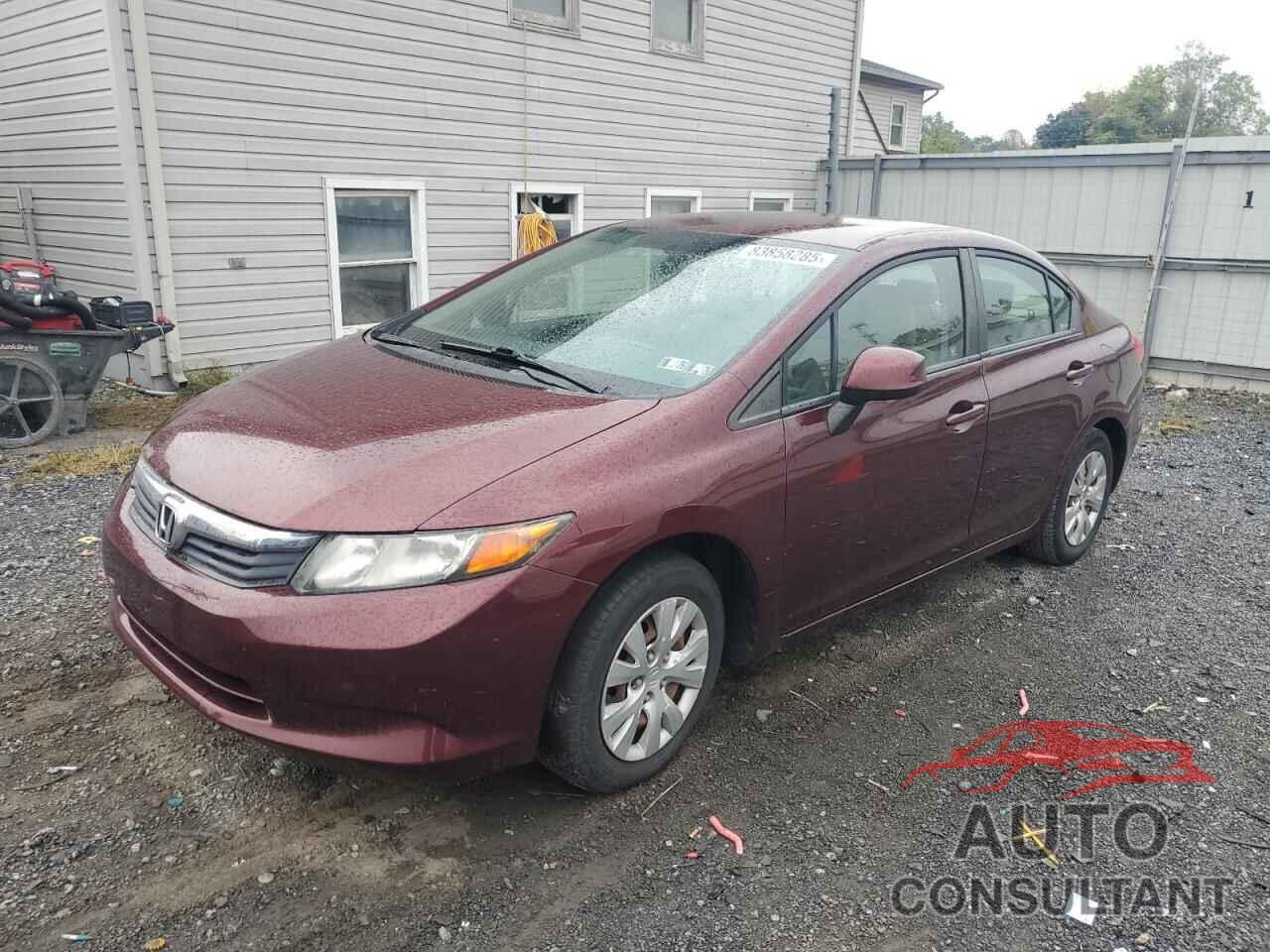 HONDA CIVIC 2012 - 19XFB2F53CE315325