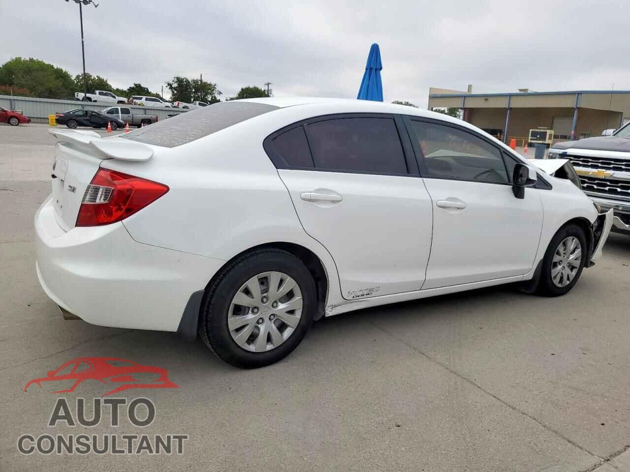 HONDA CIVIC 2012 - 19XFB2F51CE097787