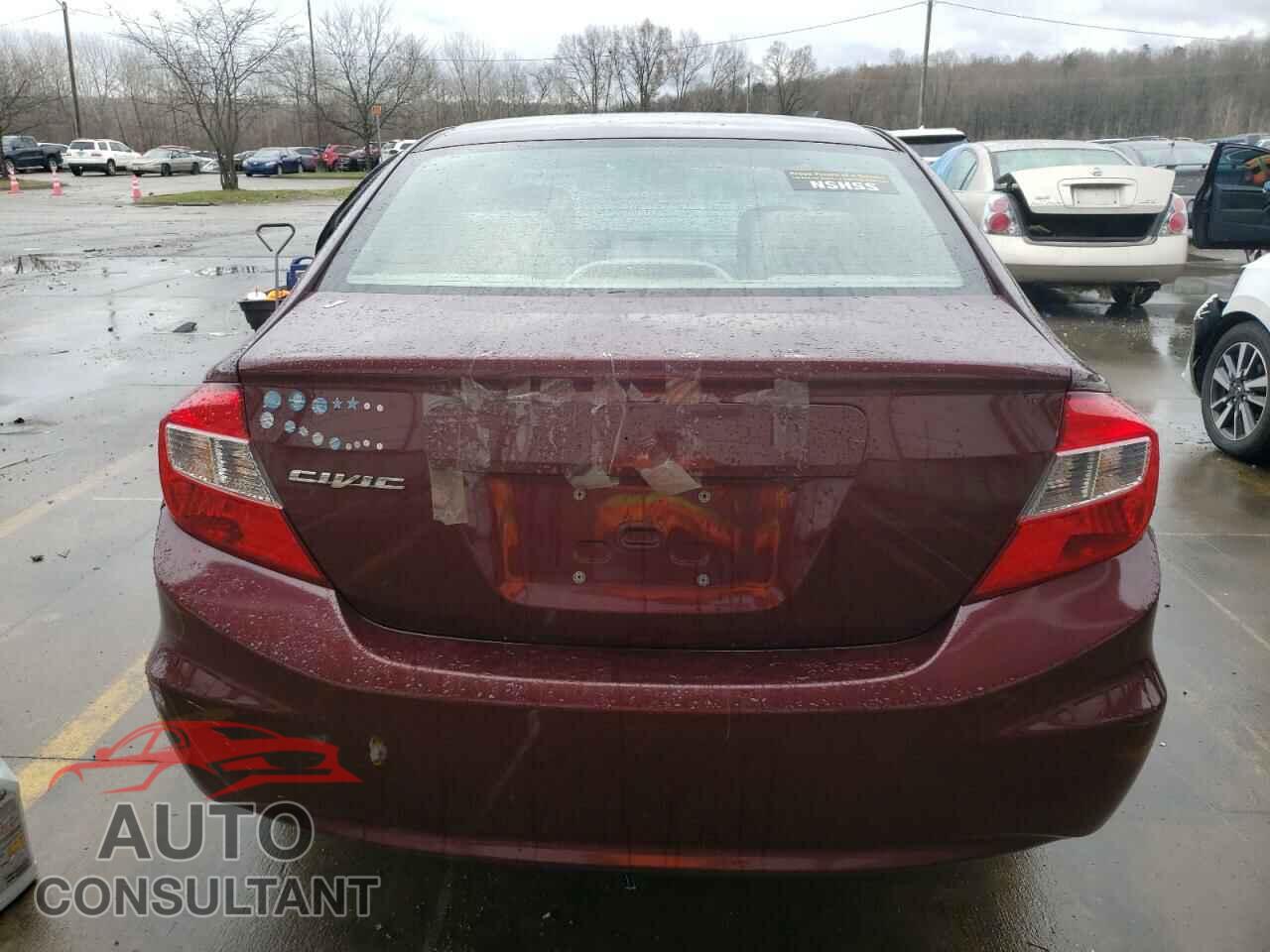 HONDA CIVIC 2012 - 19XFB2F58CE043838