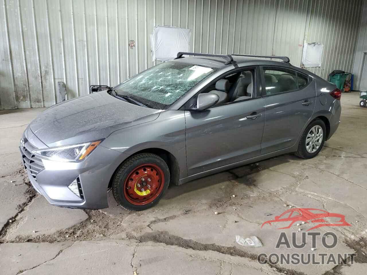 HYUNDAI ELANTRA 2019 - KMHD74LF6KU852526
