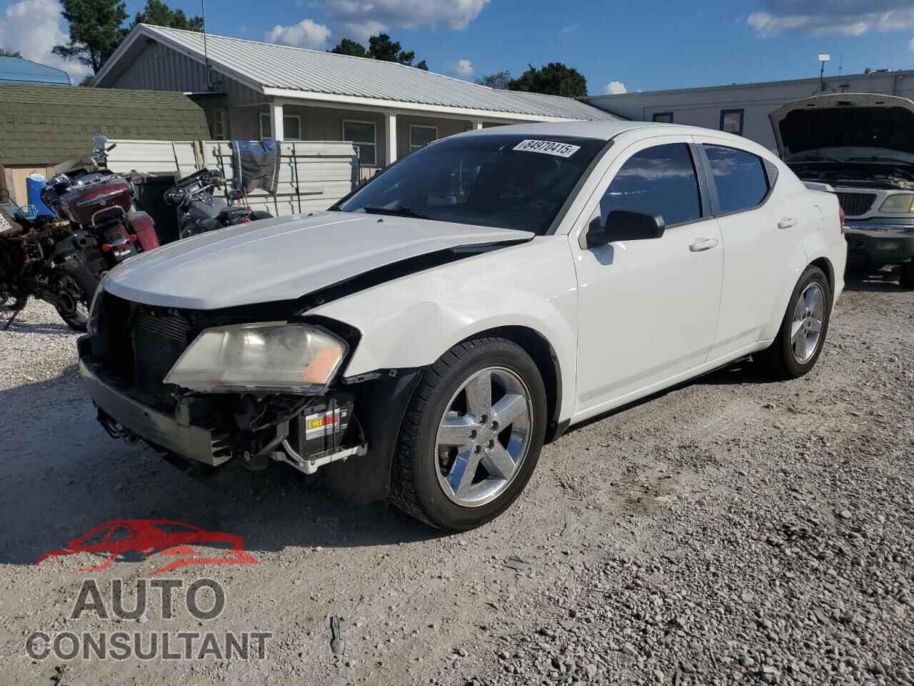 DODGE AVENGER 2013 - 1C3CDZAB8DN614460