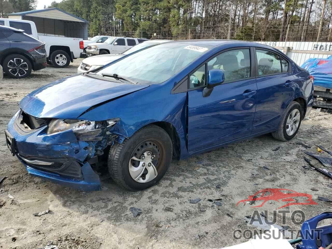 HONDA CIVIC 2013 - 19XFB2F52DE229845