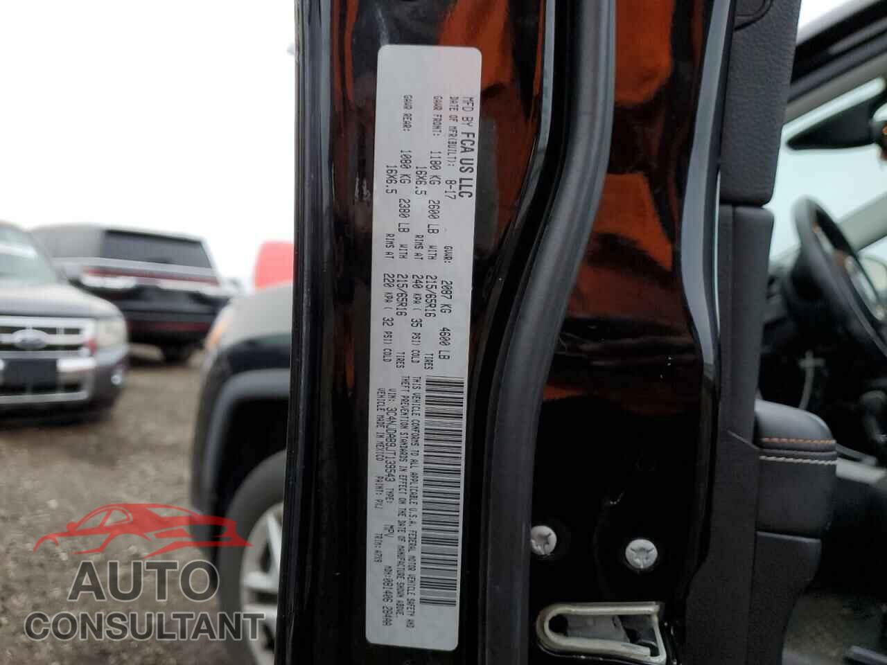 JEEP COMPASS 2018 - 3C4NJDAB9JT139543