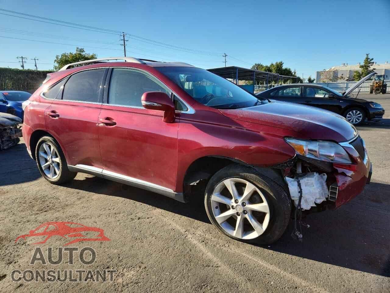 LEXUS RX350 2012 - 2T2BK1BA8CC131729