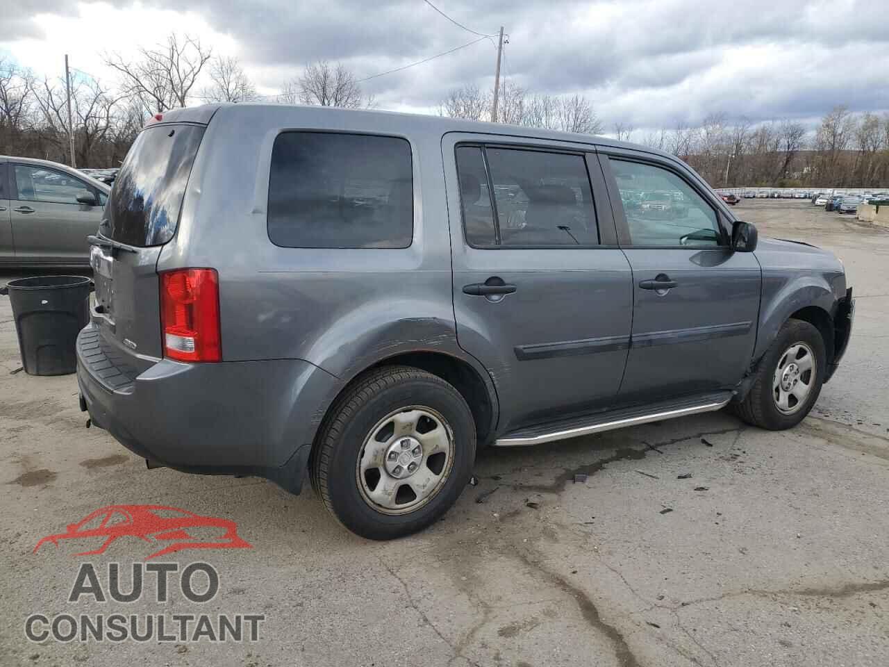 HONDA PILOT 2013 - 5FNYF4H20DB062181