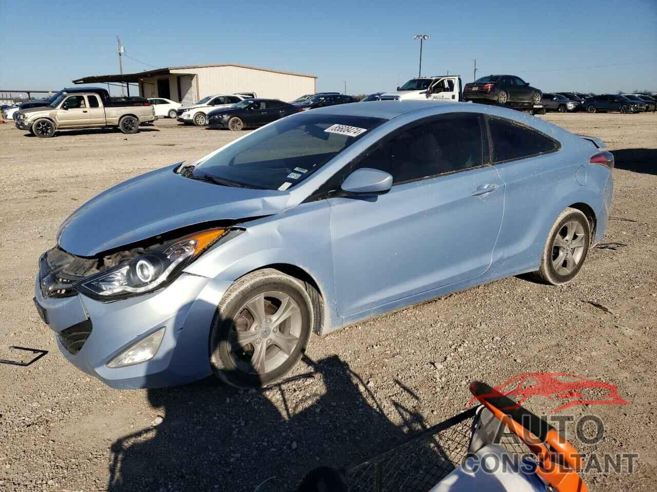 HYUNDAI ELANTRA 2013 - KMHDH6AE7DU004693