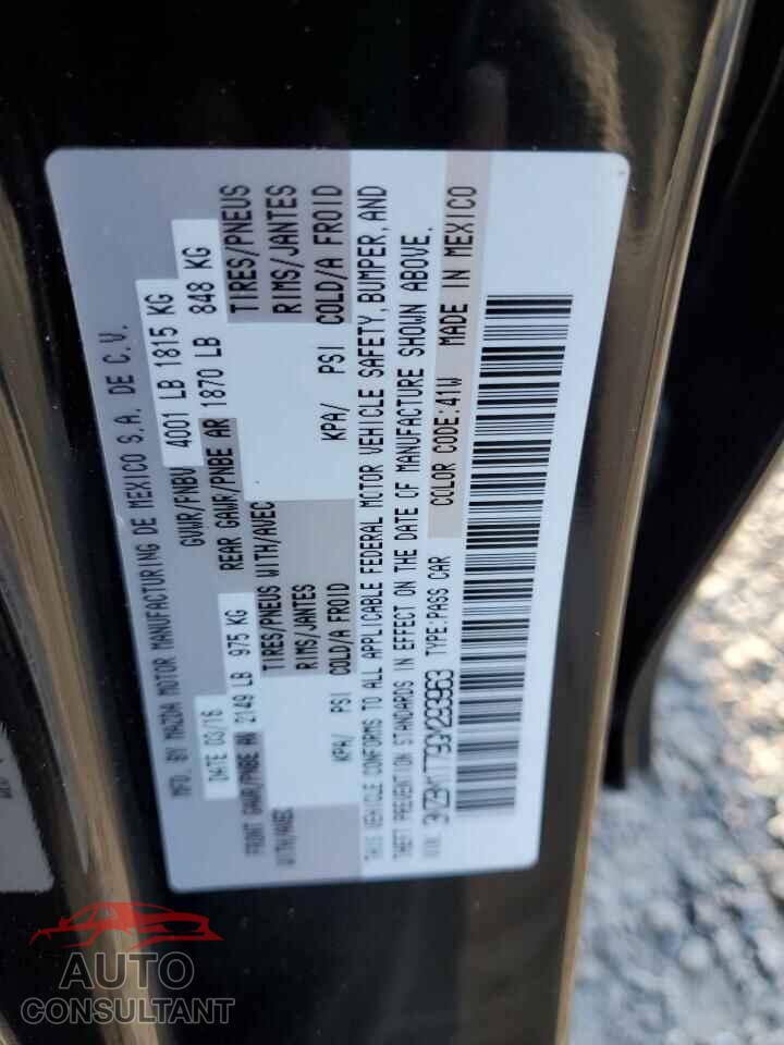MAZDA 3 2016 - 3MZBM1T79GM293963