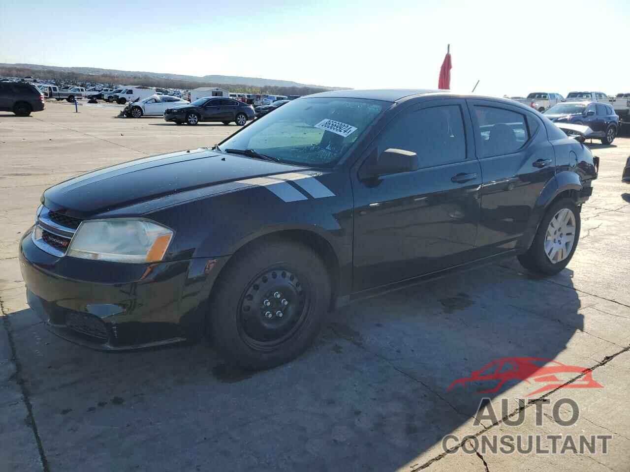 DODGE AVENGER 2012 - 1C3CDZAB7CN286267