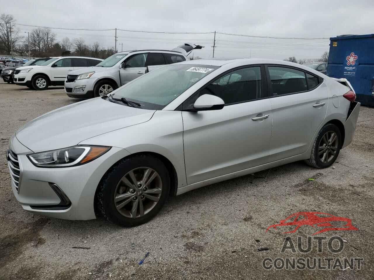 HYUNDAI ELANTRA 2018 - 5NPD84LFXJH269614