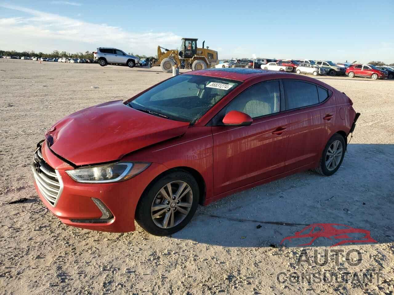 HYUNDAI ELANTRA 2018 - 5NPD84LF5JH289365