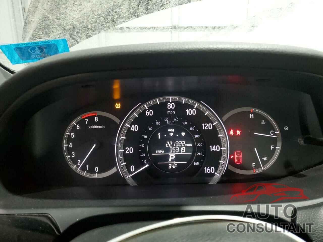 HONDA ACCORD 2017 - 1HGCR2F36HA197523