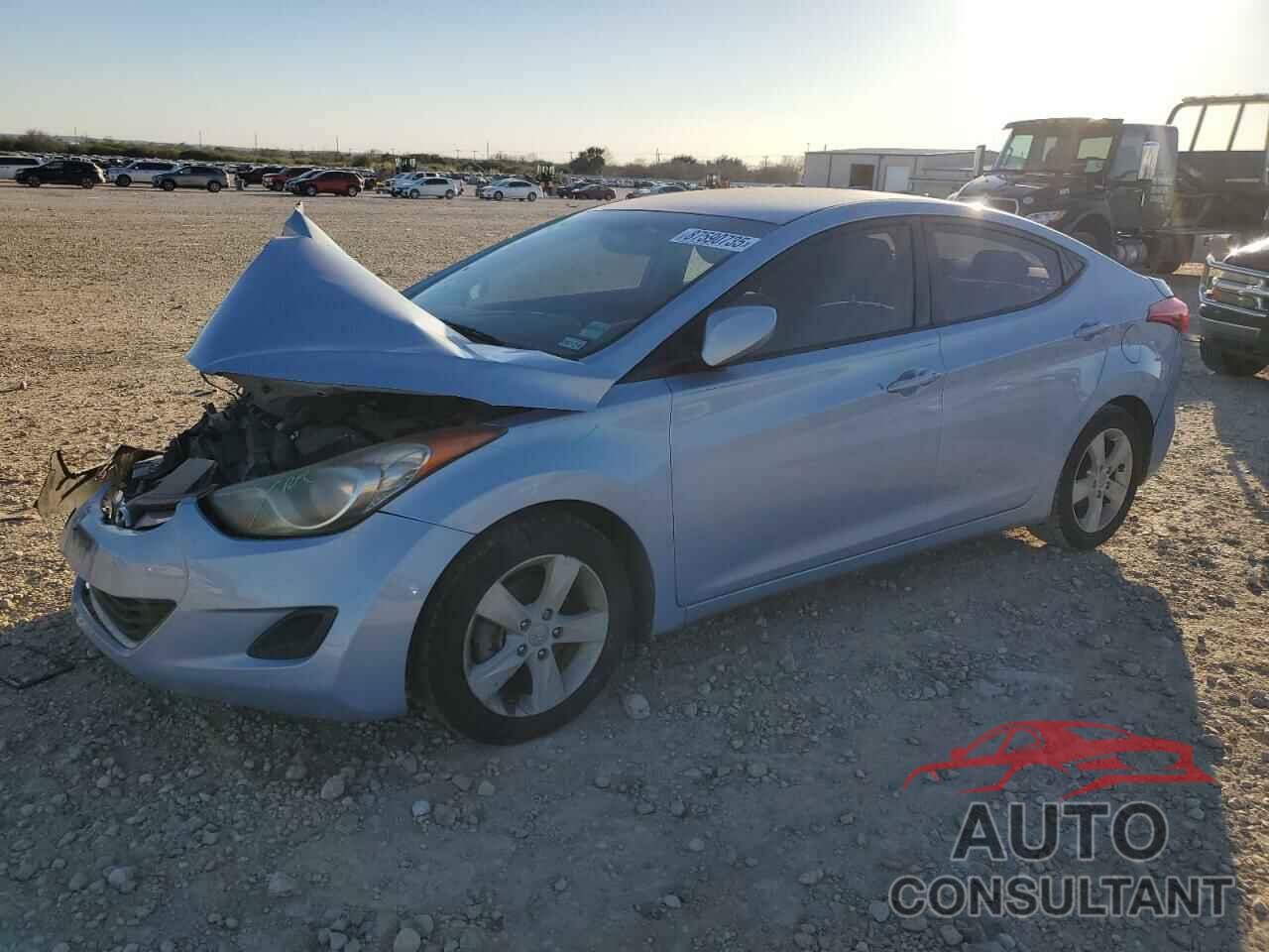 HYUNDAI ELANTRA 2013 - KMHDH4AE2DU763207