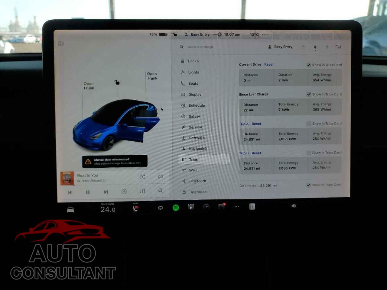 TESLA MODEL 3 2019 - 5YJ3E1EB5KF387860