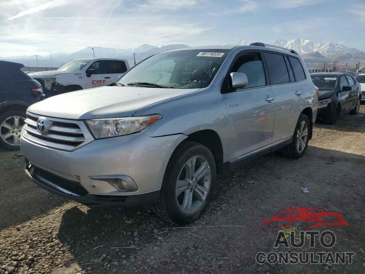 TOYOTA HIGHLANDER 2012 - 5TDDK3EH5CS162123