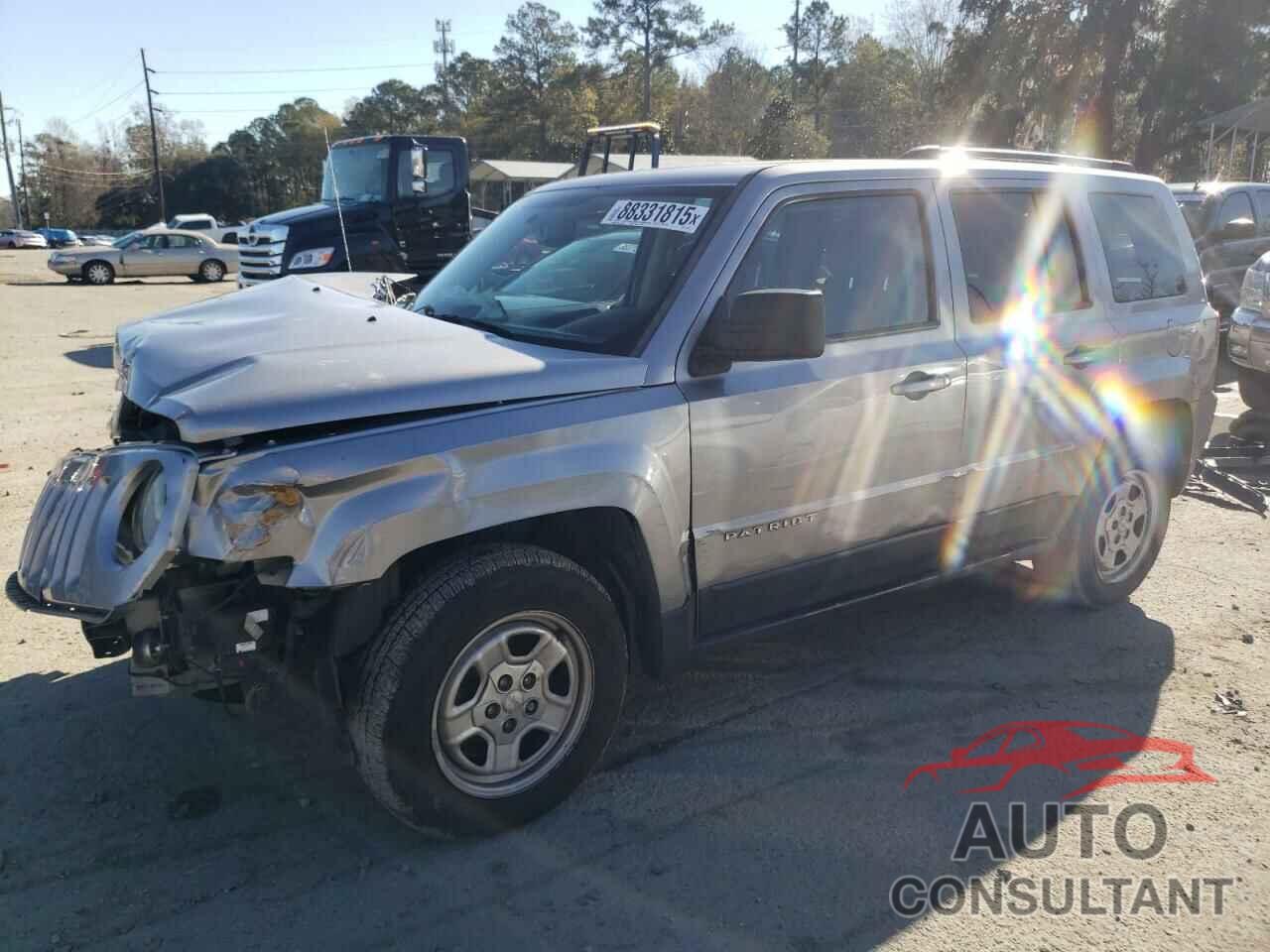 JEEP PATRIOT 2017 - 1C4NJPBB8HD131207