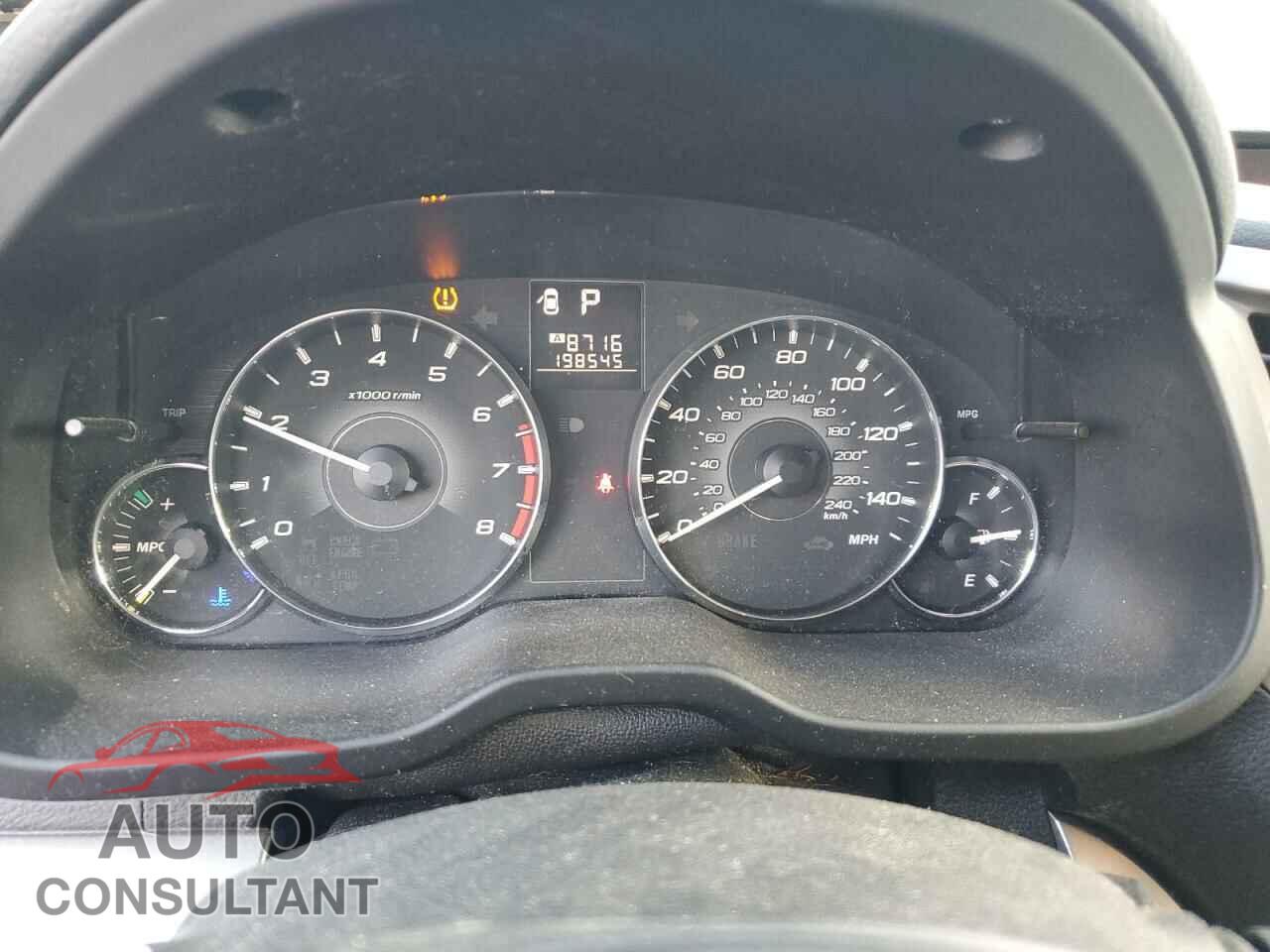SUBARU OUTBACK 2012 - 4S4BRCCCXC3218483