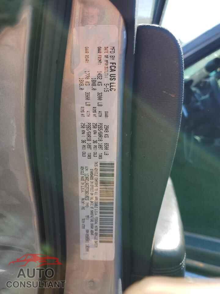 DODGE DURANGO 2015 - 1C4RDJAG2FC861023