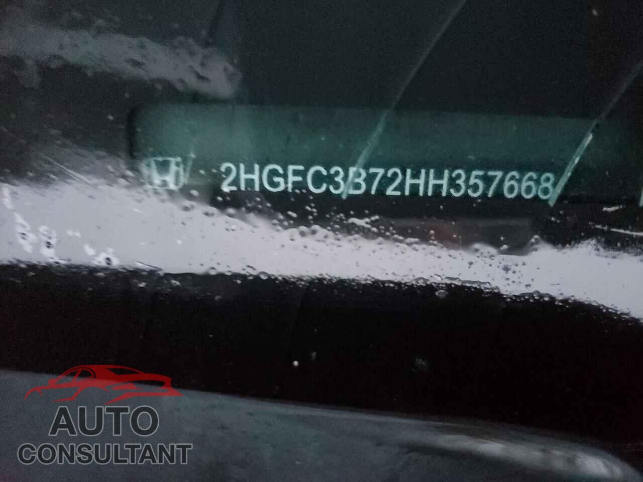 HONDA CIVIC 2017 - 2HGFC3B72HH357668