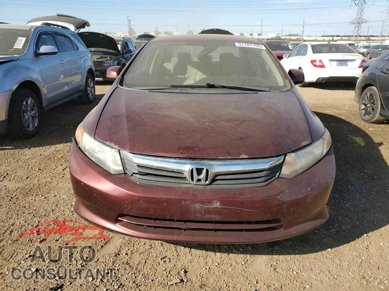 HONDA CIVIC 2012 - JHMFB2F54CS003672