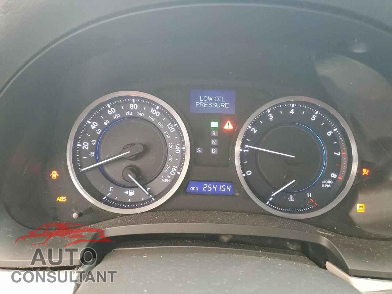 LEXUS IS 2012 - JTHBF5C22C5158895