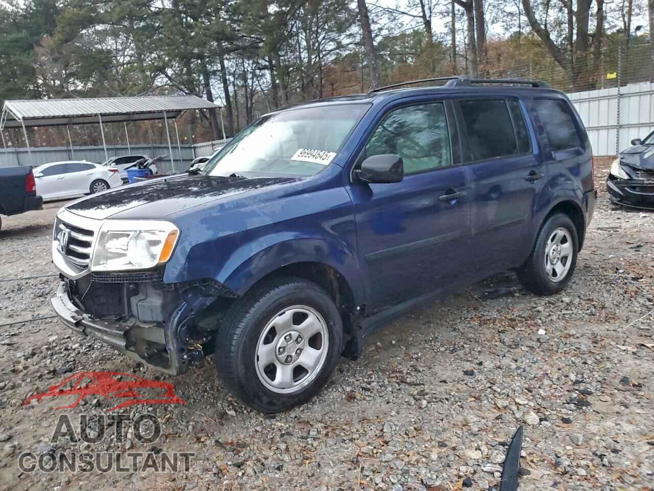 HONDA PILOT 2013 - 5FNYF3H29DB018660
