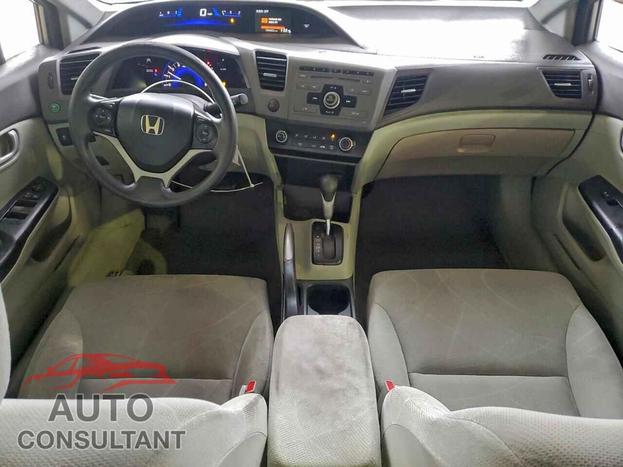 HONDA CIVIC 2012 - 19XFB2F5XCE095374