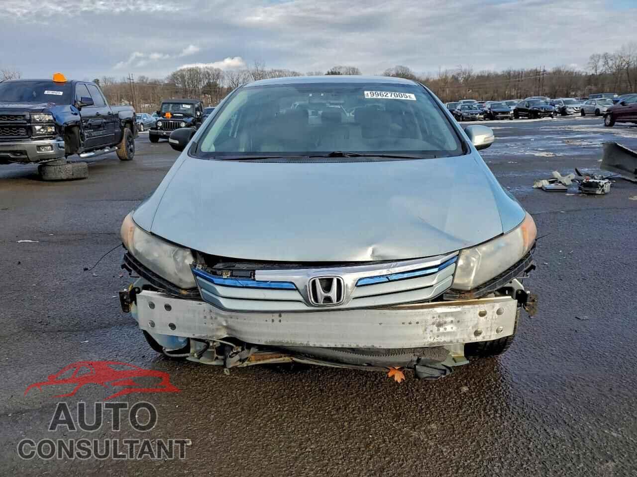 HONDA CIVIC 2012 - JHMFB4F29CS009999