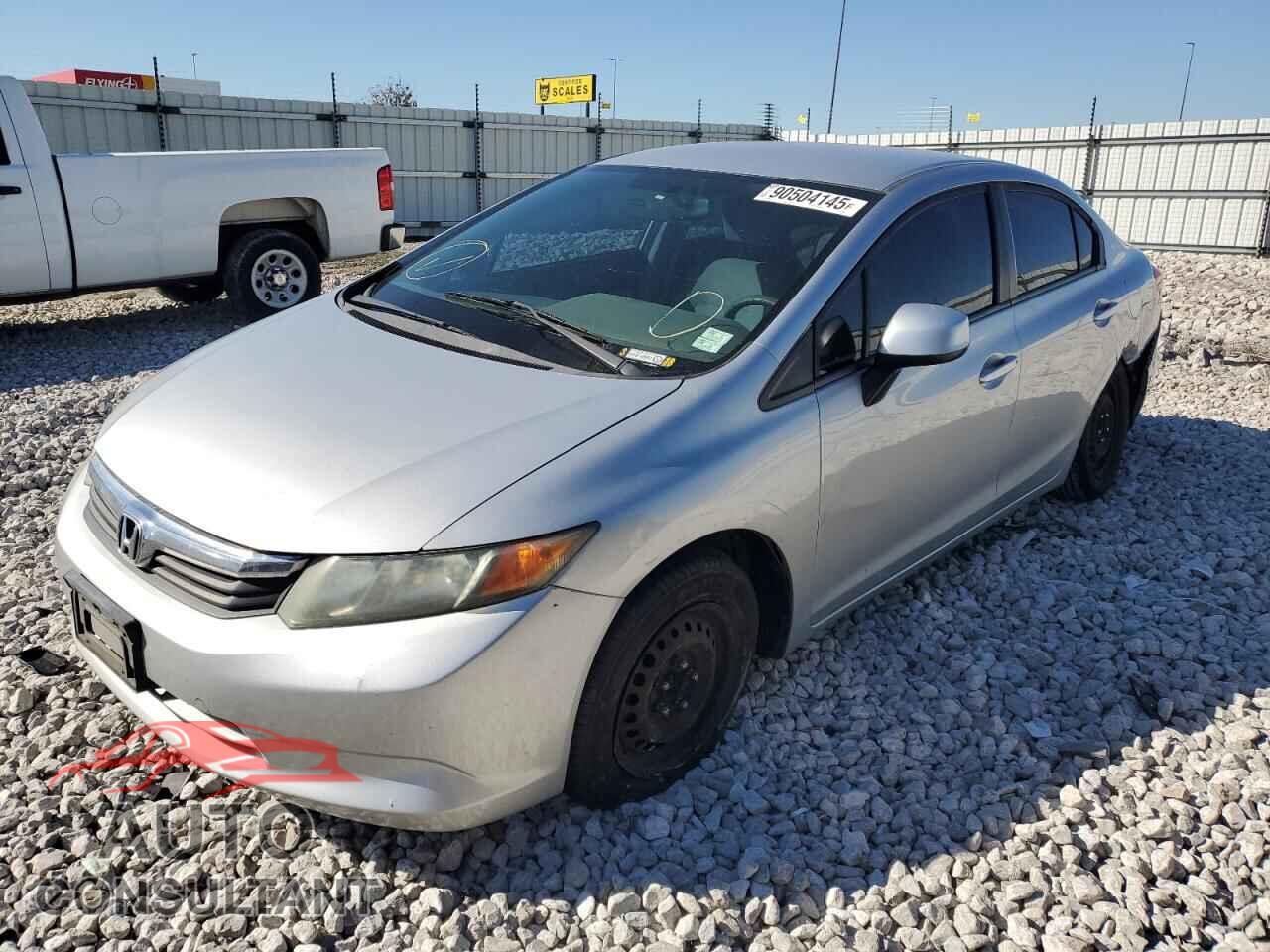 HONDA CIVIC 2012 - 19XFB2F53CE069800