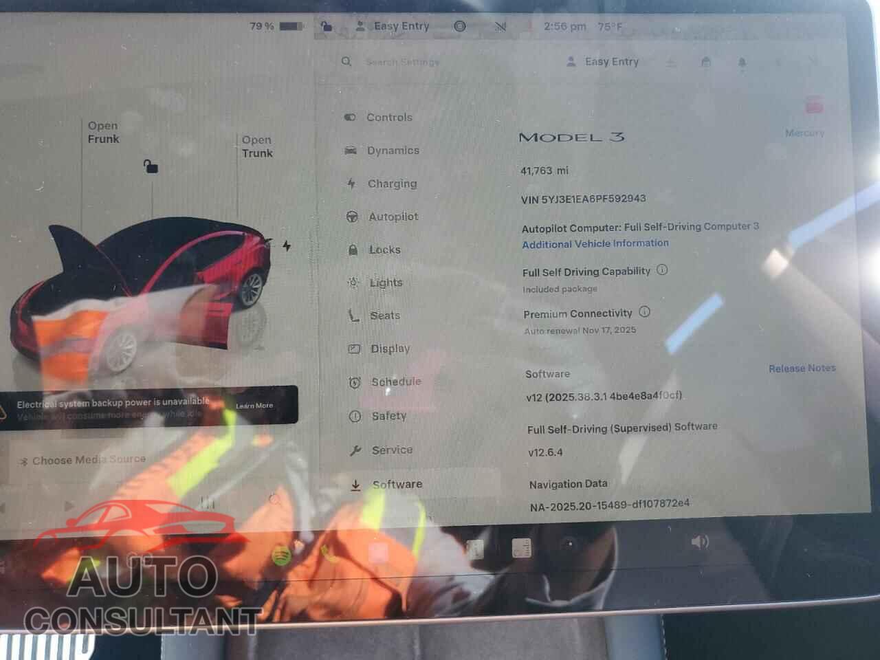 TESLA MODEL 3 2023 - 5YJ3E1EA6PF592943