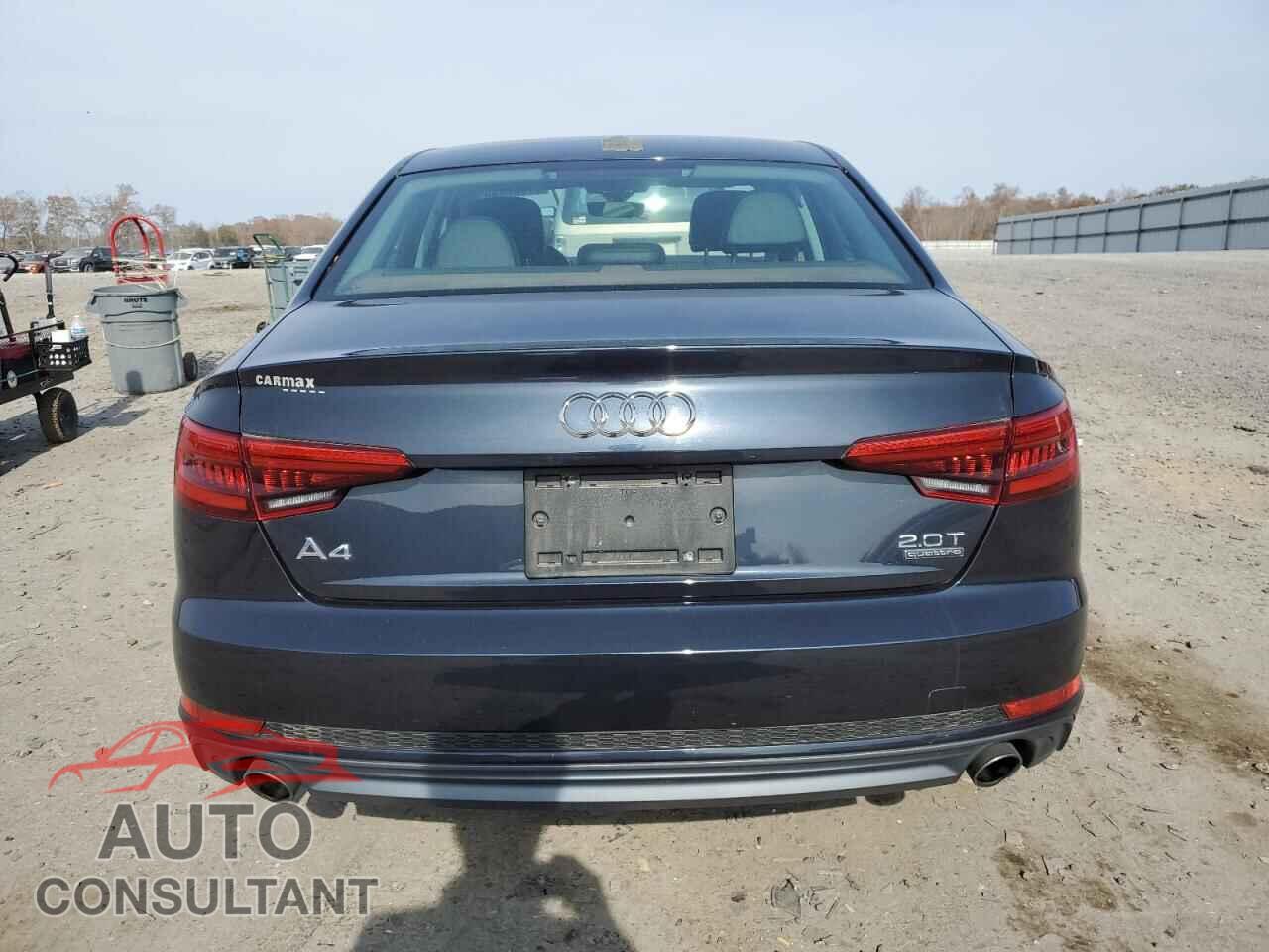 AUDI A4 2017 - WAUDNAF46HN057947