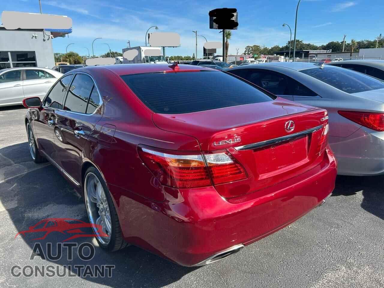LEXUS LS460 2010 - JTHBL5EF9A5093825