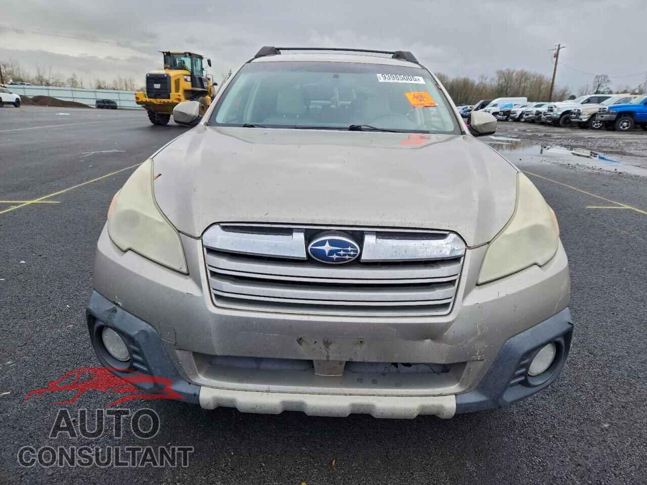 SUBARU OUTBACK 2014 - 4S4BRBLC3E3326165